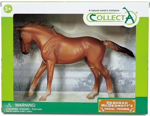 Collecta Paarden: Volbloedmerrie 1:12 Kastanjebruin