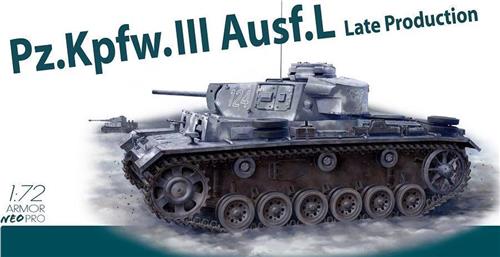 1:72 Dragon 7645 Pz.Kpfw.III Ausf.L Late production - Armor Neo Pro Plastic Modelbouwpakket