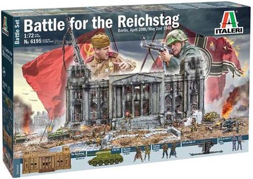 1:72 Italeri 6195 Battle for the Reichstag 1945 - Battle Set Plastic Modelbouwpakket