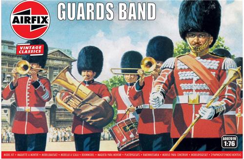 1:76 Airfix 00701V Guards Band - Figuren Plastic Modelbouwpakket