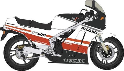 1:12 Hasegawa 21732 Suzuki RG400I Motor Plastic Modelbouwpakket