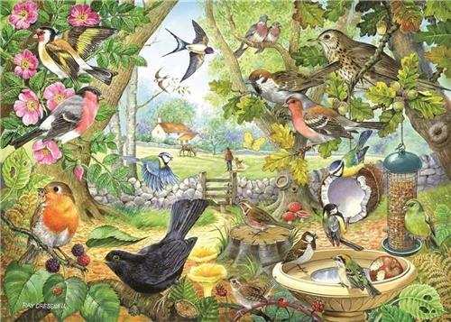 House of Puzzles Dawn Chorus - 1000 Piece Jigsaw Puzzle