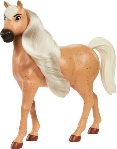 Mattel  Spirit Amerikaans Werkpaard Stallion - Licht Bruin Paard