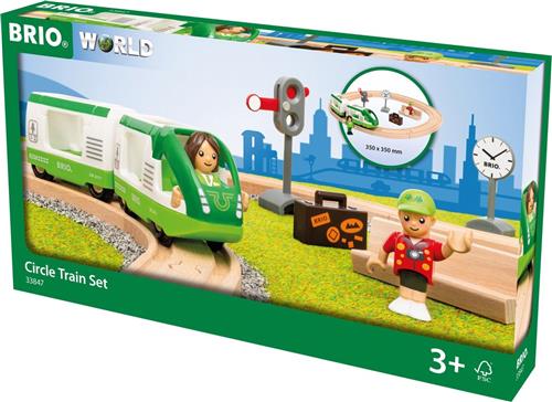 BRIO Cirkelvormige treinset - 33847