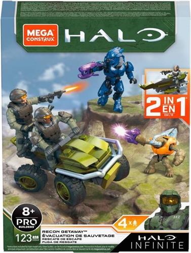 Mega Construx Speelset Recon Getaway Jongens Groen 127-delig