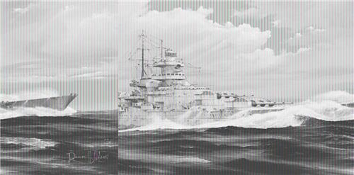 1:200 Trumpeter 03714 German Gneisenau Battleship Plastic Modelbouwpakket