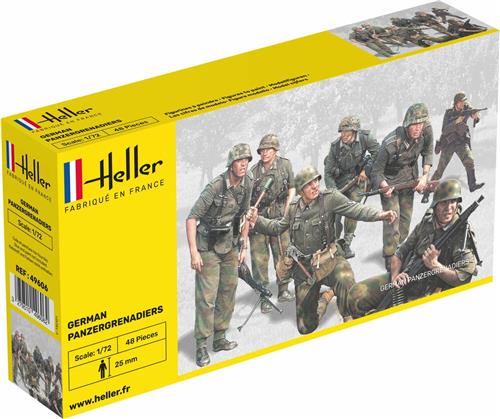 Heller - 1/72 German Panzergrenadiershel49606 - modelbouwsets, hobbybouwspeelgoed voor kinderen, modelverf en accessoires