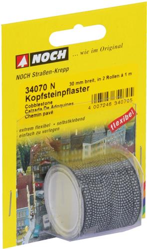 NOCH 34070 N Kasseien (l x b) 1 m x 30 mm