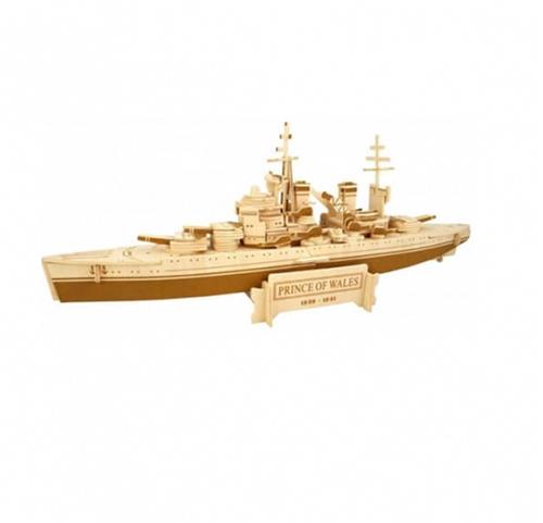 Bouwpakket Slagschip Marineschip Brits Prince of Wales- hout