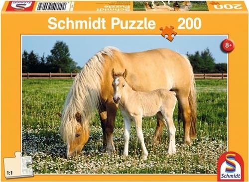 Schmidt Puzzel -  Merrie Met Veulen