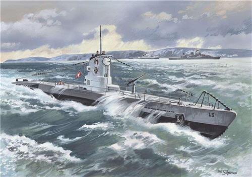 1:144 ICMS.009 U-Boat Type IIB (1939) Plastic Modelbouwpakket