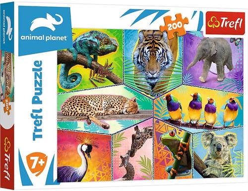 Trefl Trefl 200 - In een exotische wereld / Discovery Animal Planet