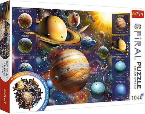 Trefl Trefl 1040SP - Spiral Puzzle - Solar system