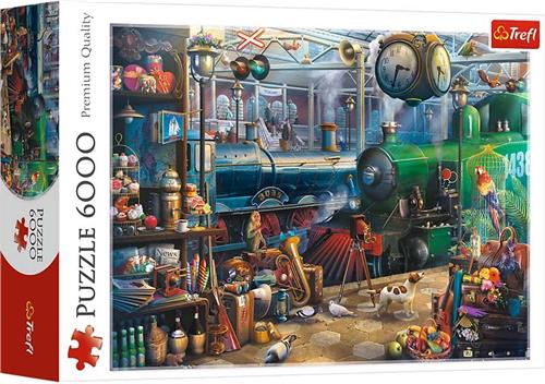 Trefl Trefl - Puzzels - 6000" - Treinstation