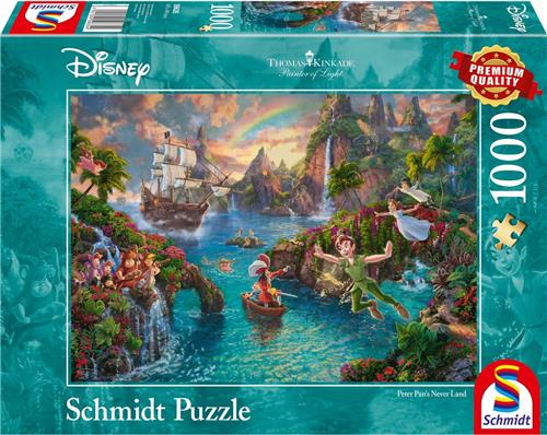 Disney Peter Pan, 1000 stukjes Puzzel