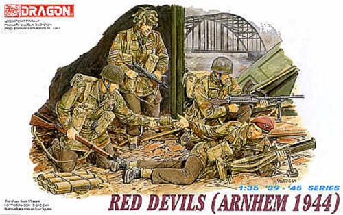 1:35 Dragon 6023 Red Devils - Arnhem 1944- Figures Plastic Modelbouwpakket