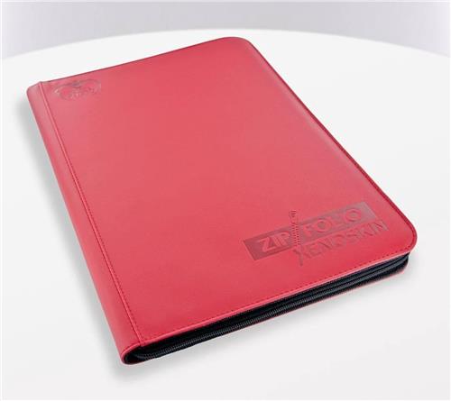 Ultimate Guard Zipfolio 360 - 18-Pocket XenoSkin Red