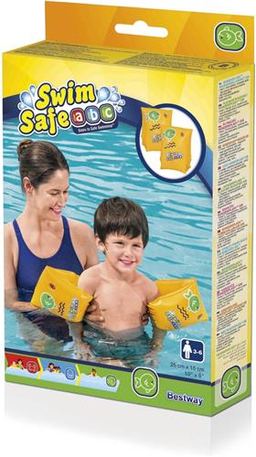 Bestway Swim Safe ABC WonderSplash Opblaasbare Zwemarmbanden S/M