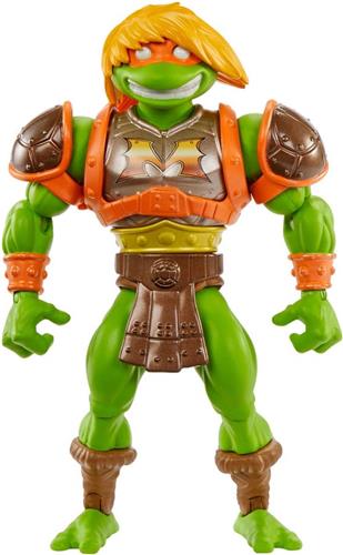 MOTU x TMNT: Turtles of Grayskull Action Figure Michelangelo 14 cm