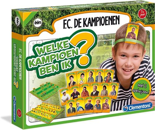 Clementoni - Welke Kampioen Ben Ik? - Gezelschapsspel - Bordspel