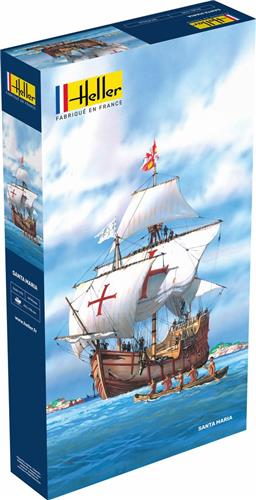 1:75 Heller 80865 Santa Maria Ship Plastic Modelbouwpakket