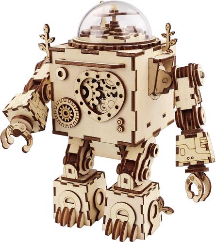 ROBOTIME ROKR Orpheus AM601 - Houten muziekbox - Modelbouw - 3D puzzel