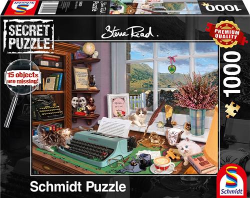 Schmidt Puzzel Aan de schrijftafel - 1000 stukjes