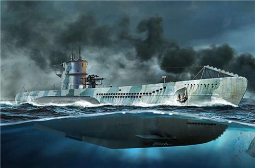 1:144 Trumpeter 05912 DKM Type VII-C U-Boat Plastic Modelbouwpakket