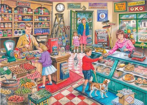 House of Puzzles No.11 - General Store - 1000 Piece Jigsaw Puzzle