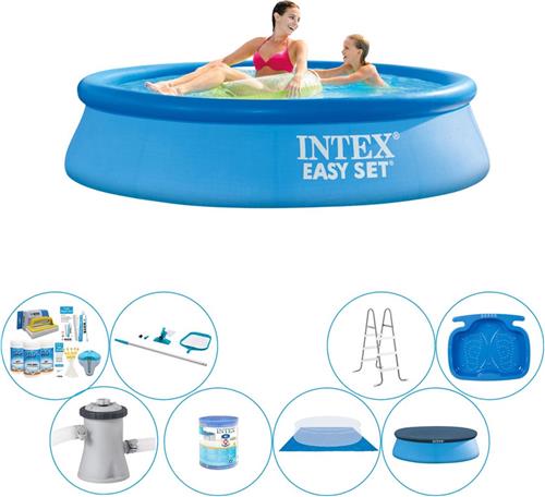 Easy Set Rond 244x61 cm - Zwembad Bundel