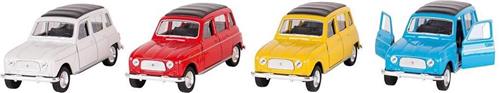 Goki Renault 4, die-cast, 1:34, L= 11,5 cm