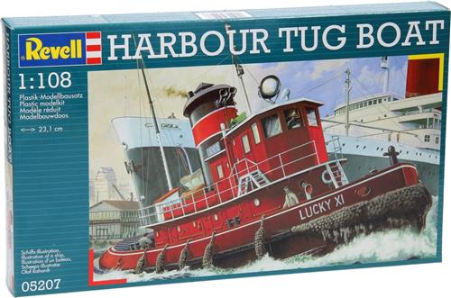 1:108 Revell 05207 Harbour Tug Boat Plastic Modelbouwpakket