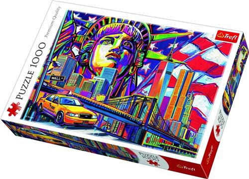 Colours of New York - 1000 stukjes puzzel - Trefl