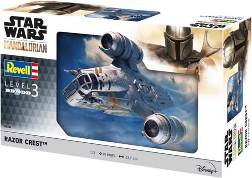 1:72 Revell 06781 Star Wars - The Mandalorian: The Razor Crest Plastic Modelbouwpakket