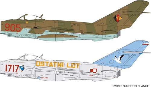 1:72 Airfix 03092 LIM-5 Plane Plastic Modelbouwpakket