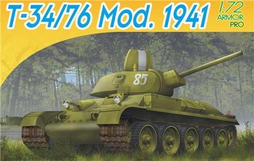 Dragon - 1/72 T-34/76 Mod. 1941 - DRA7259 - modelbouwsets, hobbybouwspeelgoed voor kinderen, modelverf en accessoires