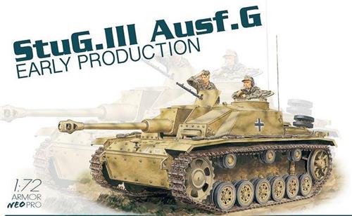 1:72 Dragon 7375 StuG.III Ausf.G Early Production w/Neo Track Plastic Modelbouwpakket