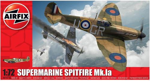 1:72 Airfix 01071B Supermarine Spitfire Mk.Ia Plastic Modelbouwpakket