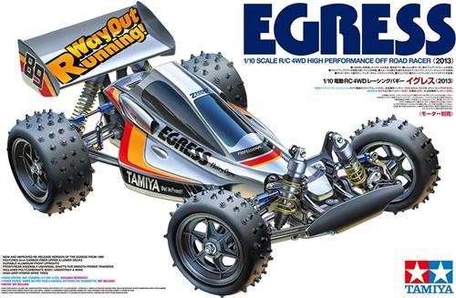 1:10 Tamiya 58583 RC Egress (2013) 4WD LWA 1989 RC Plastic Modelbouwpakket