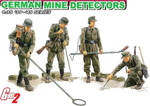 1:35 Dragon 6280 German Mine Detectors - Gen2 Plastic Modelbouwpakket