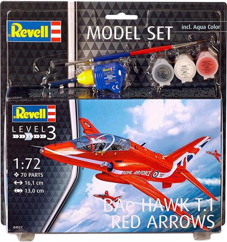 1:72 Revell 64921 BAe Hawk T Red Arrows Model.d Arrows - Model Set Plastic Modelbouwpakket