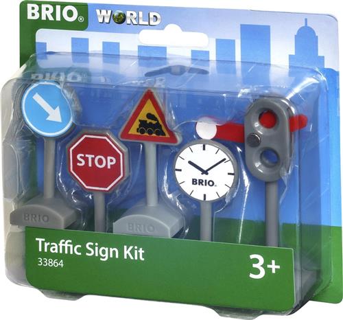 BRIO Verkeersborden kit - 33864