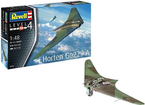 1:48 Revell 03859 Horton Go229 A-1 Flying Wing Plastic Modelbouwpakket