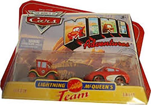 Disney Cars Mini 2pack -  M9648 From The Movie Cars Lizzie & Sally