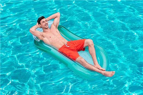 Bestway - Waterhangmat - Aqualounge - Aqua lounge - hang mat - Water - opblaasbaar - luchtbed - lounge - Groen