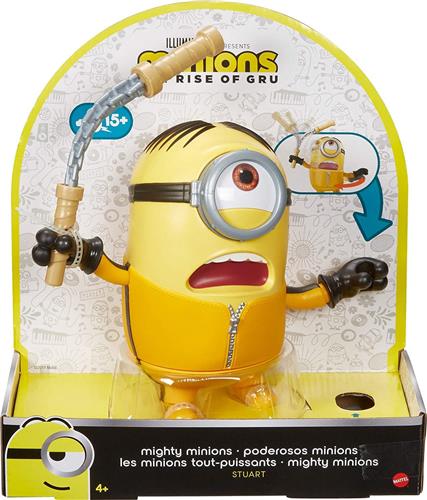 Minions Mighty Minions Stuart - Speelfiguur