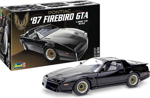 1:16 Revell 14535 1987 Pontiac Firebird GTA Car Plastic Modelbouwpakket