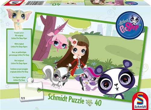 Hasbro Littlest Pet Shop Plezier in het Park -  Puzzle - 40 stukjes