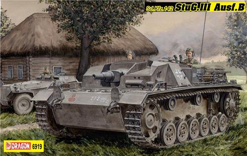 1:35 Dragon 6919 Sd.Kfz.142 StuG.III Ausf.B - Smart Kit Plastic Modelbouwpakket