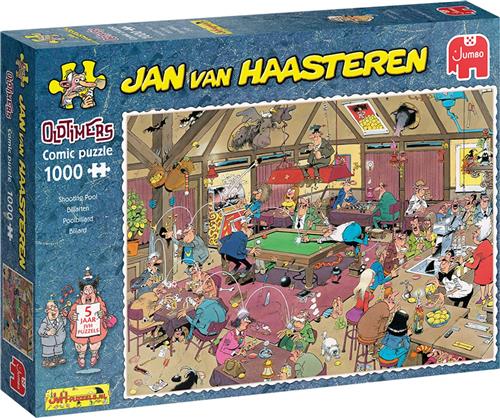 Jan van Haasteren - Oldtimers Biljart (1000 Pieces)